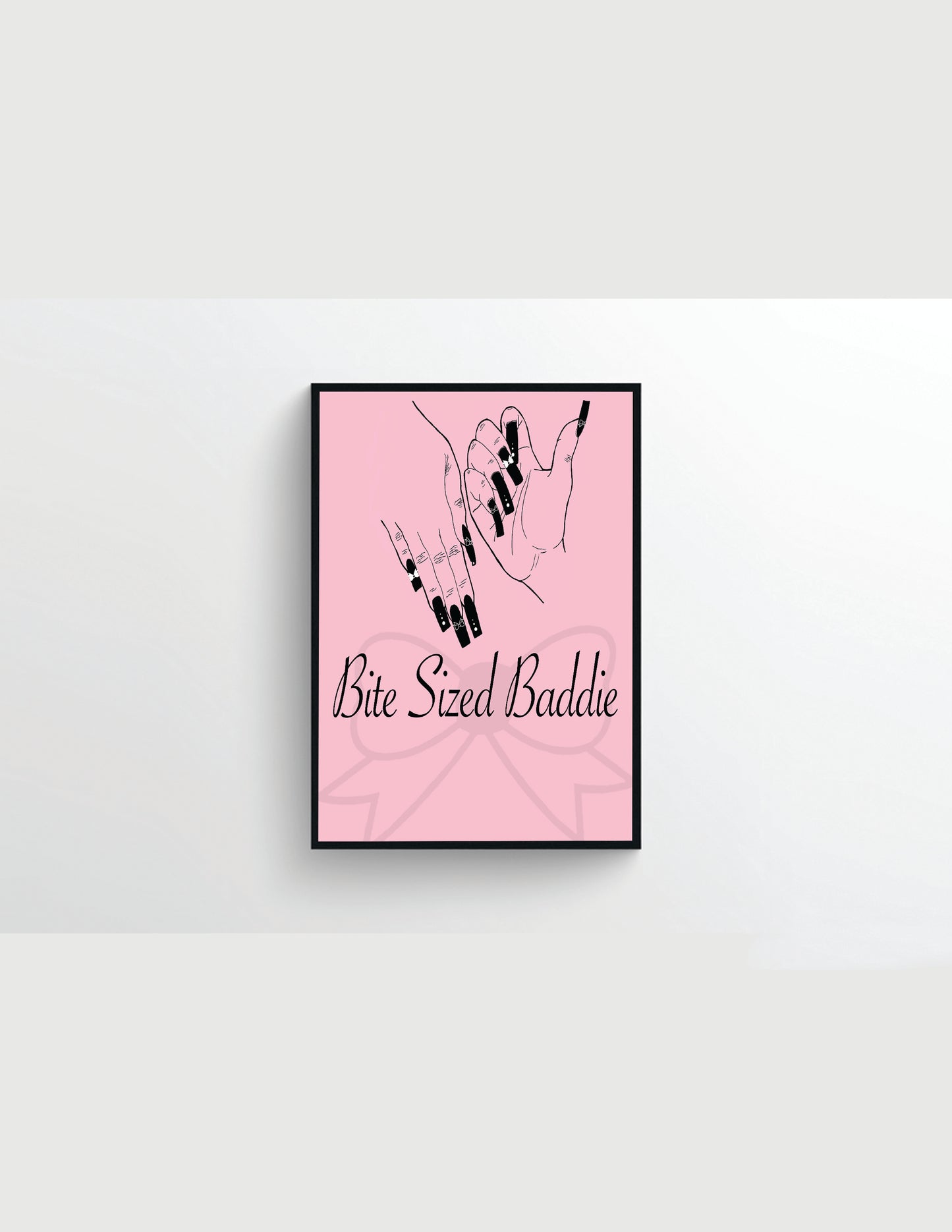 Wall Decor - Bite Sized Baddie Print