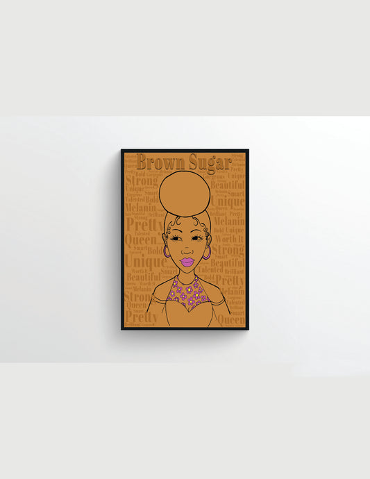 Wall Decor - Brown Sugar Print