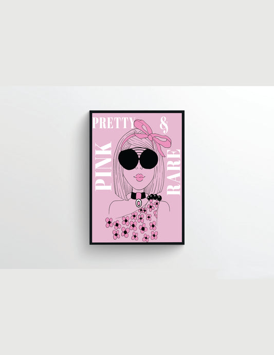 Wall Decor - Flower Girl Print