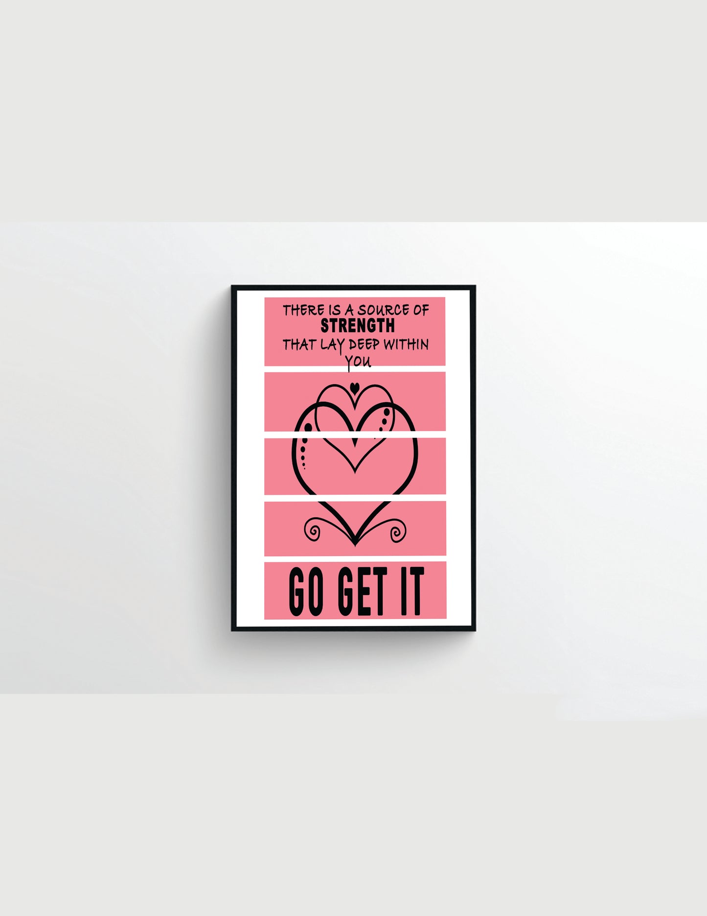 Wall Decor - There Is a Source Of Strength Print