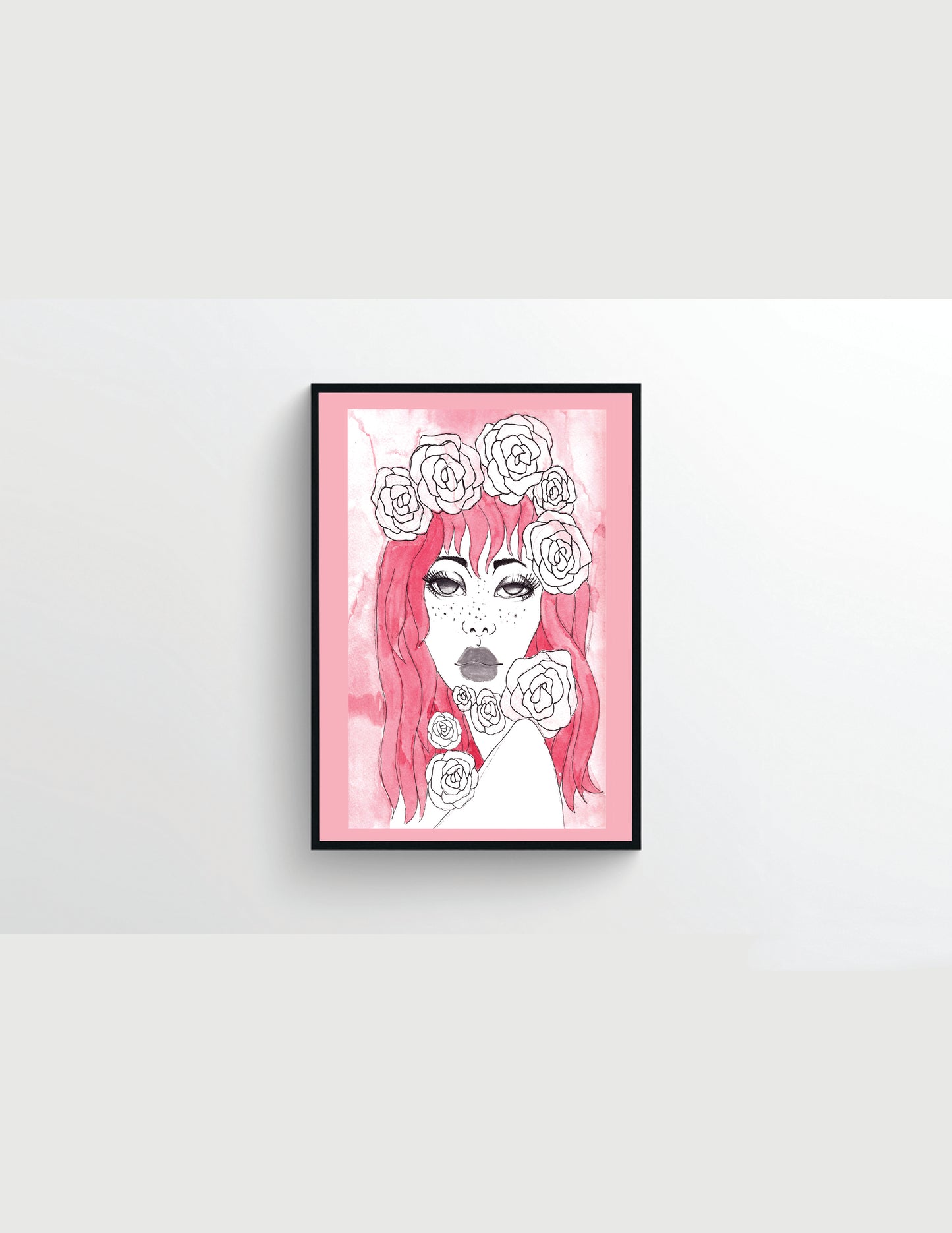 Wall Decor - Pink Lady Print