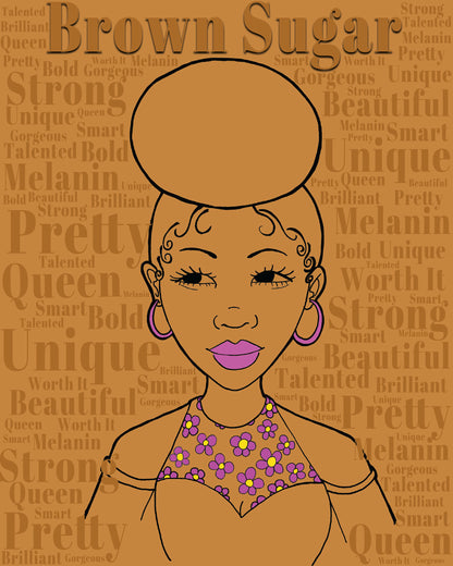 Wall Decor - Brown Sugar Print