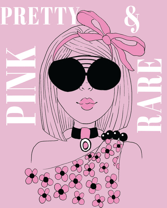 Wall Decor - Flower Girl Print