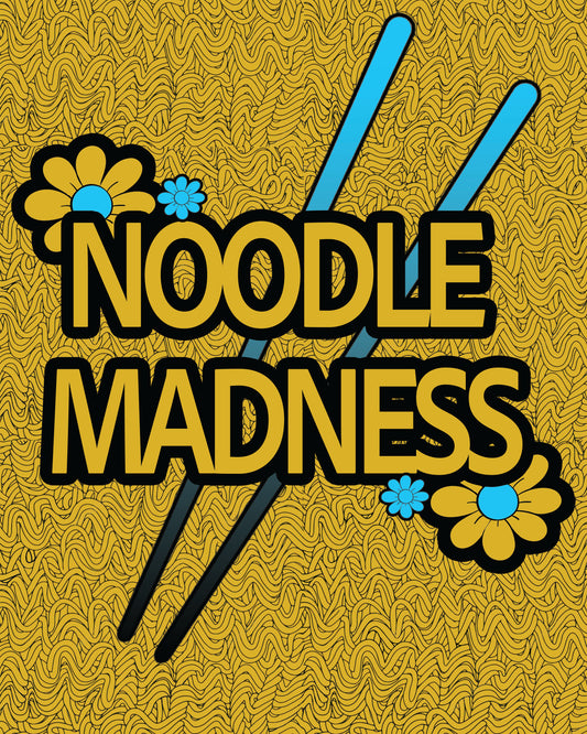 Wall Decor - Noodle Madness Print