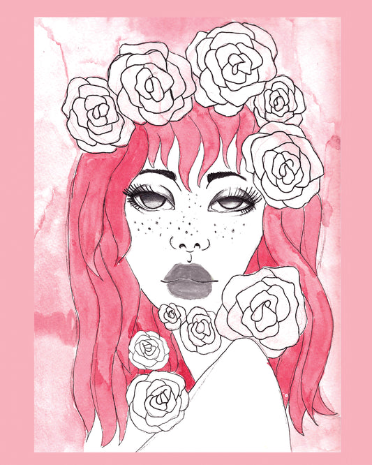 Wall Decor - Pink Lady Print
